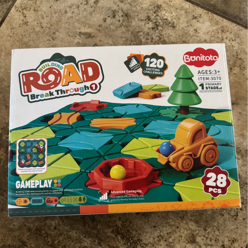 The Gonitoto Building Road Break Through 1 STEM toy 3+